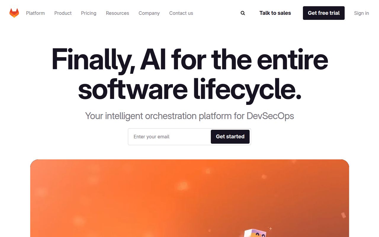 GitLab のスクリーンショット